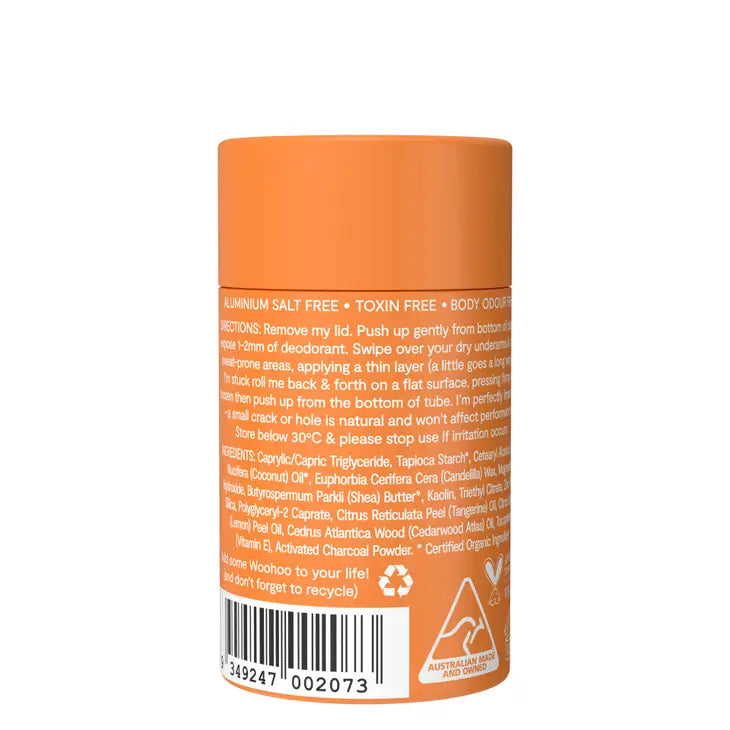 Woohoo Deodorant & Anti-Chafe Stick (Tango)