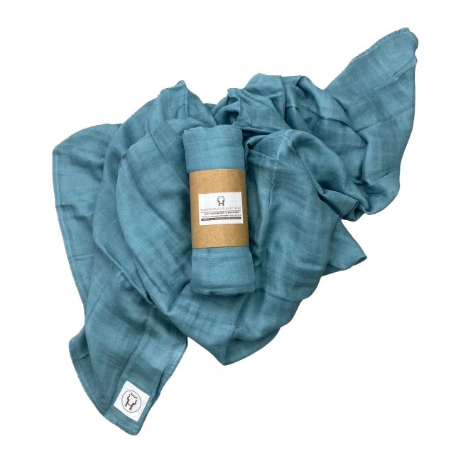 Bamboo Muslin Baby Swaddle Wrap