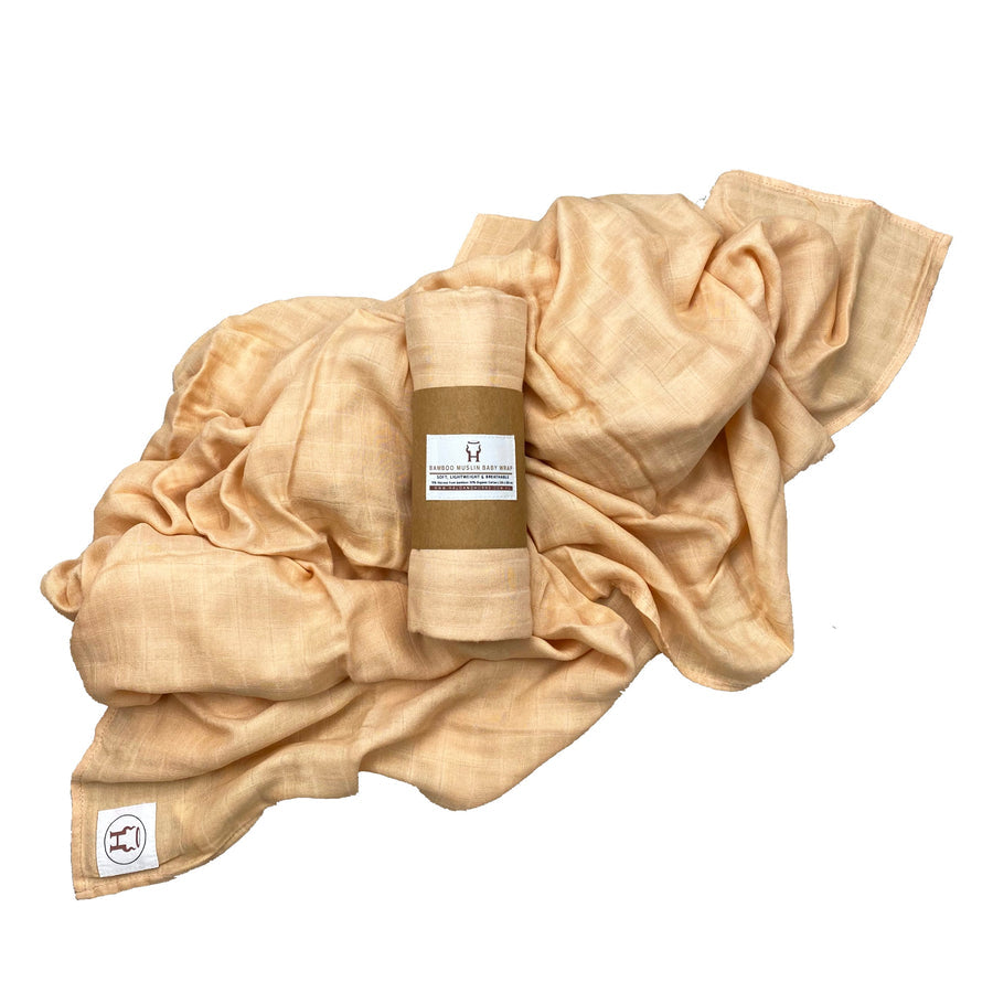 Bamboo Muslin Baby Swaddle Wrap