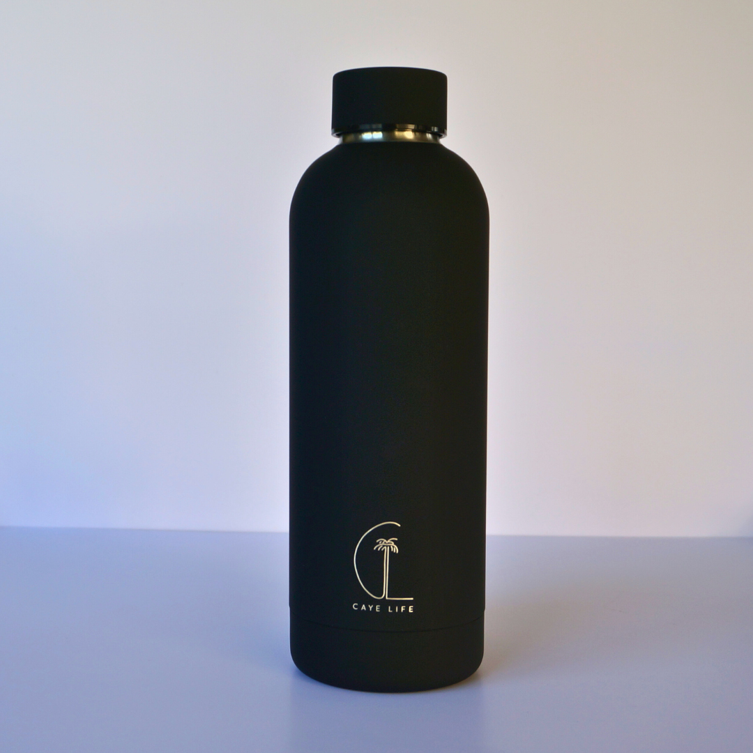 Zanzibar Insulated Drink Bottle | Matte Black