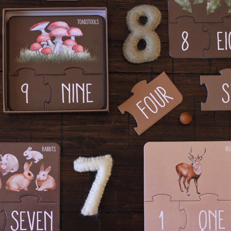 Woodland Counting Puzzle