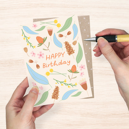 Greeting Card - Birthday Forage