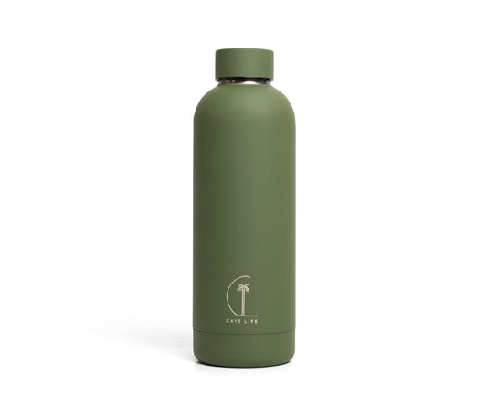 Galapagos Insulated Drink Bottle | Matte Green