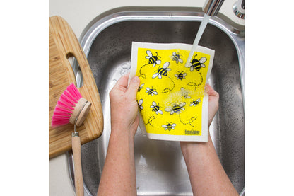 Compostable Sponge Cloth - Bees