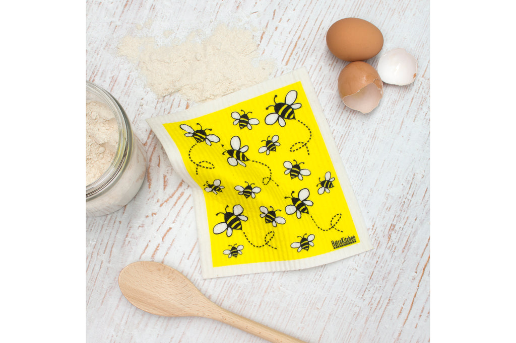 Compostable Sponge Cloth - Bees