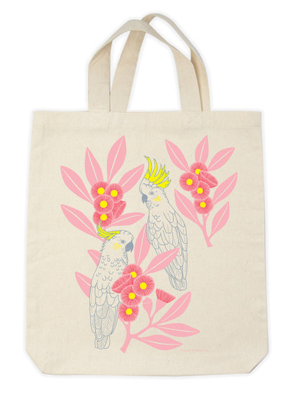 Tote Bag - Silver Gum Cockatoo