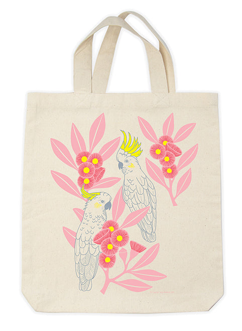 Tote Bag - Silver Gum Cockatoo