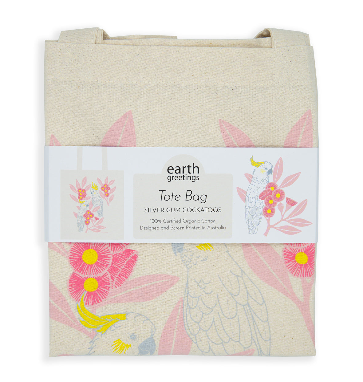 Tote Bag - Silver Gum Cockatoo