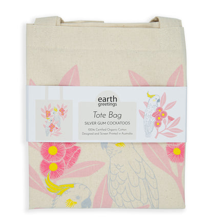 Tote Bag - Silver Gum Cockatoo