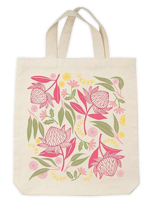 Tote Bag - Waratah Whirl