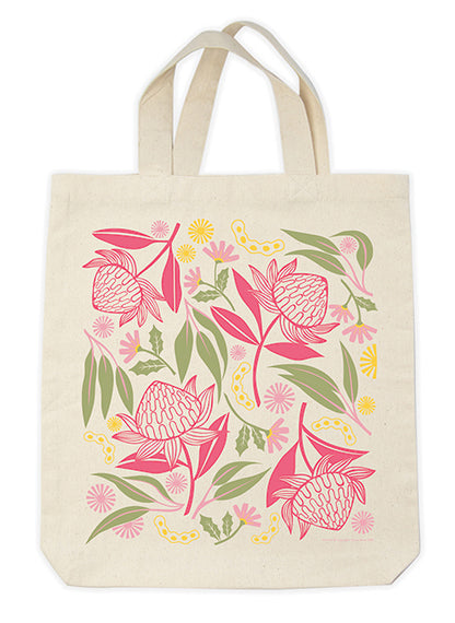 Tote Bag - Waratah Whirl