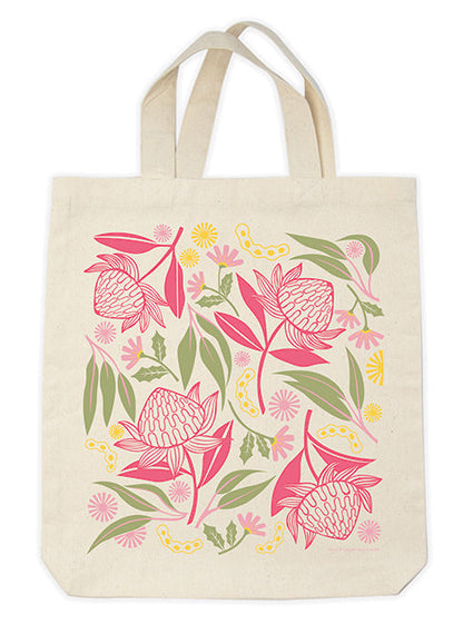 Organic Cotton Tote Bag  - (4 designs)