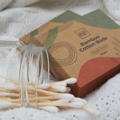 Bamboo Cotton Buds: 200Pcs