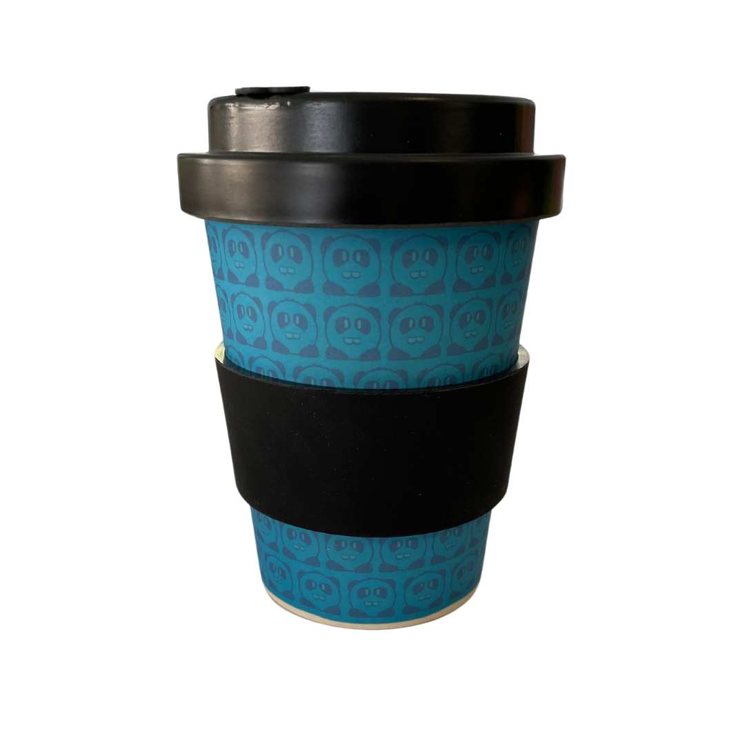 Reusable bamboo coffee cup - Boo Cups limited edition