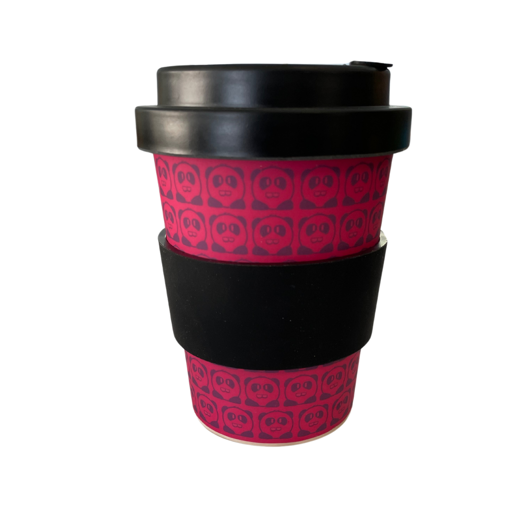 Reusable bamboo coffee cup - Boo Cups limited edition