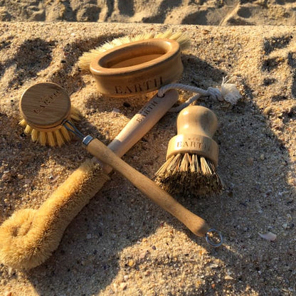 Bamboo Dish Washing Set