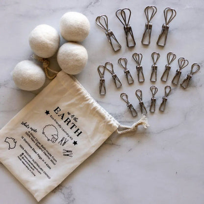 ECO LAUNDRY BALLS AND PEGS