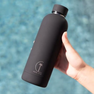 Zanzibar Insulated Drink Bottle | Matte Black