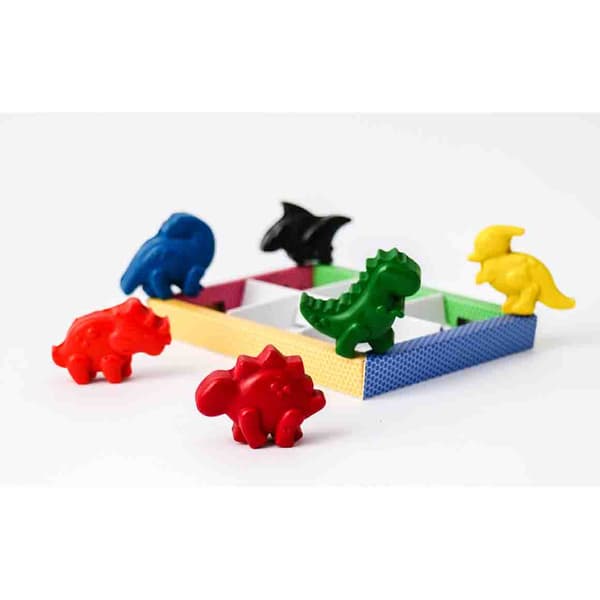 Dino Mountain crayons