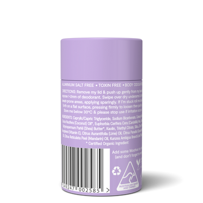 Woohoo Deodorant & Anti-Chafe Stick (Pop)