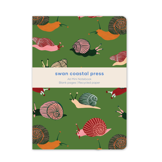 Snails Mini Notebook
