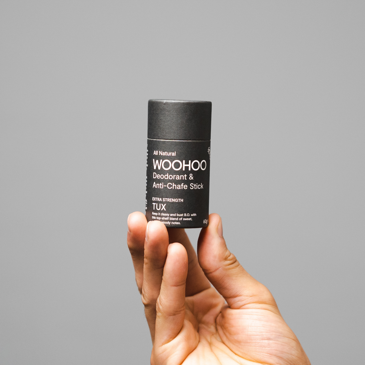 Woohoo Deodorant & Anti-Chafe Stick (Tux)