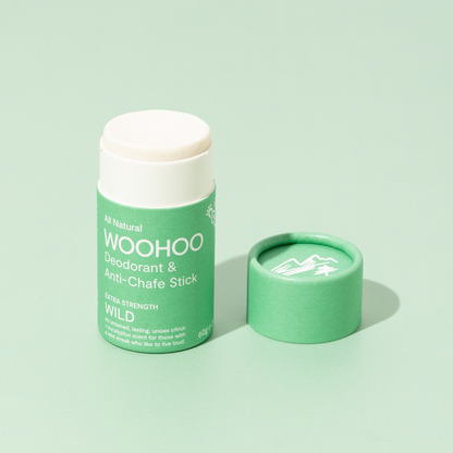 Woohoo Natural Deodorant & Anti-Chafe Stick (Wild)