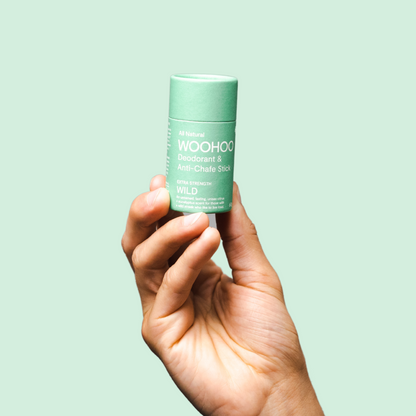 Woohoo Natural Deodorant & Anti-Chafe Stick (Wild)