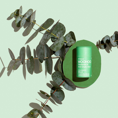 Woohoo Natural Deodorant & Anti-Chafe Stick (Wild)