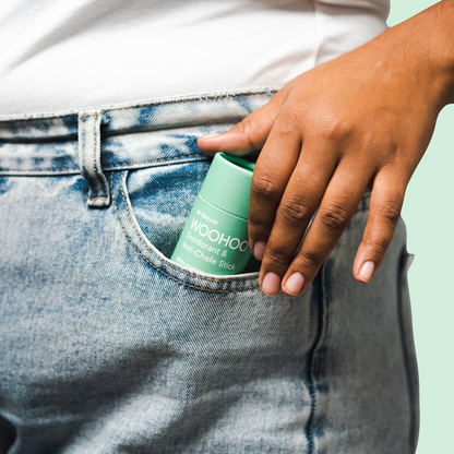 Woohoo Natural Deodorant & Anti-Chafe Stick (Wild)