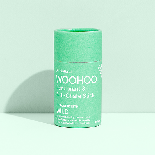 Woohoo Natural Deodorant & Anti-Chafe Stick (Wild)