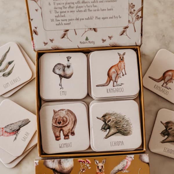 Australia Memory Card Game