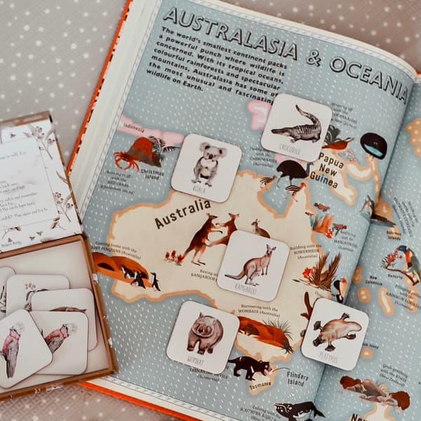 Australia Memory Card Game