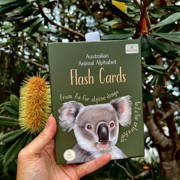 Australian Animal Alphabet Flash Card