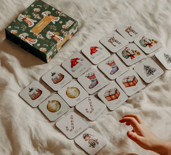 Christmas Memory Card Game